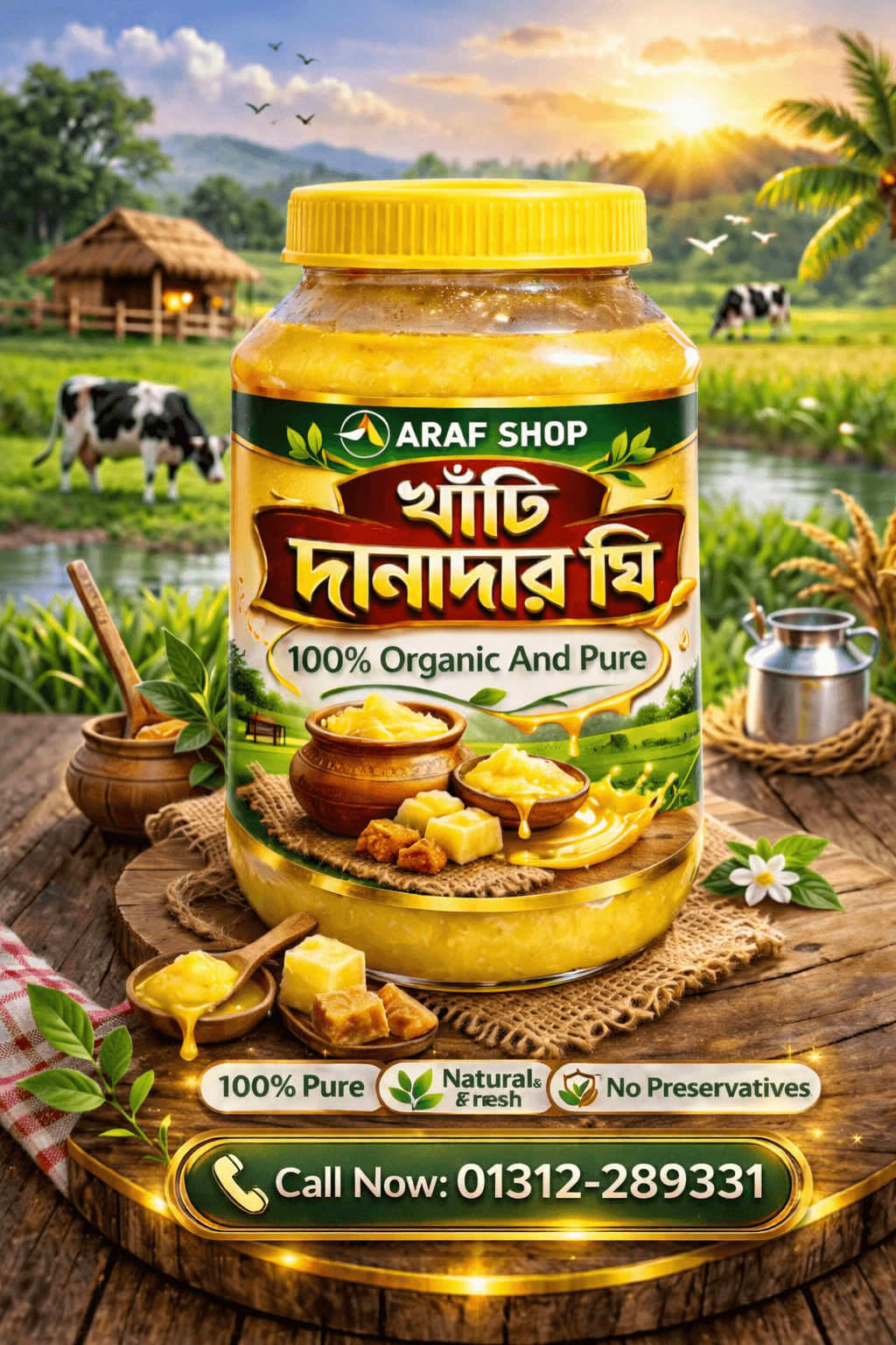 দেশি গাওয়া ঘী